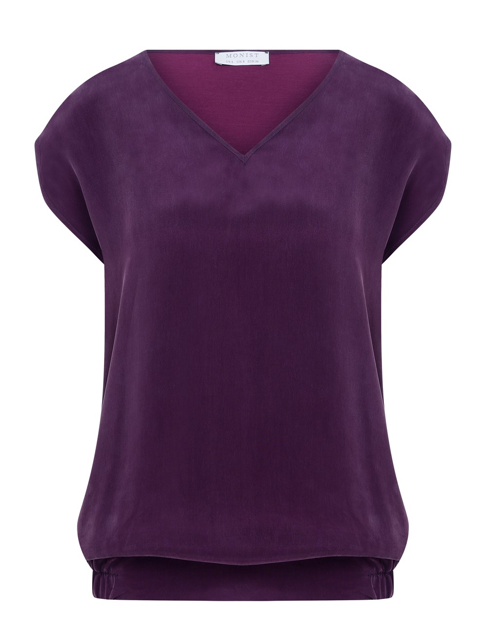 New Generation Drop Shoulder Blouse in Plum Colour