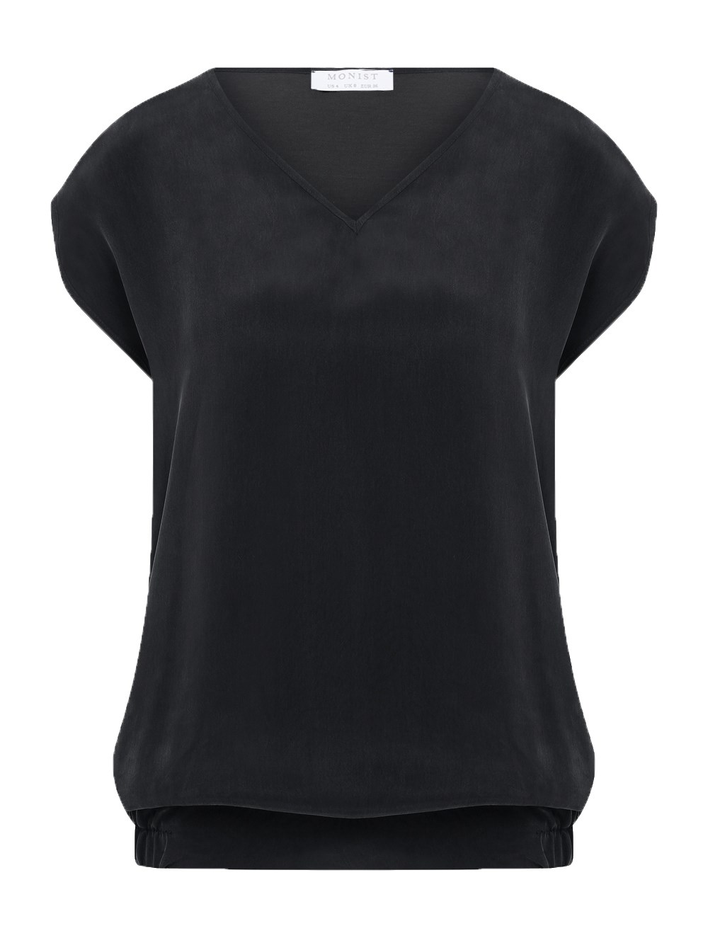 New Generation Drop Shoulder Blouse in Black Colour