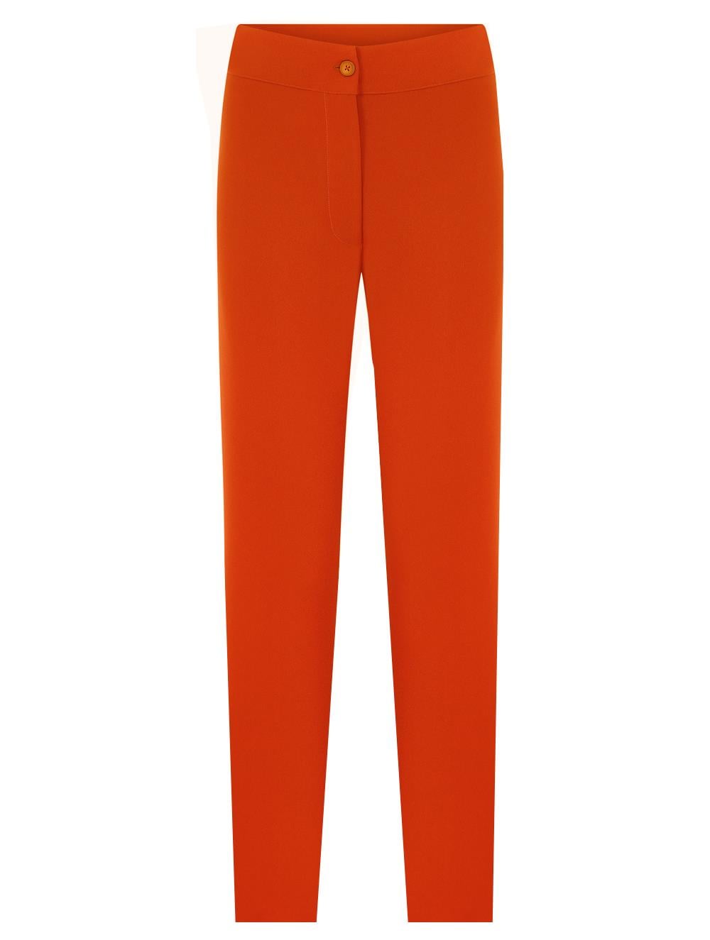 Semi Skinny Pant in Coral Colour RK 203
