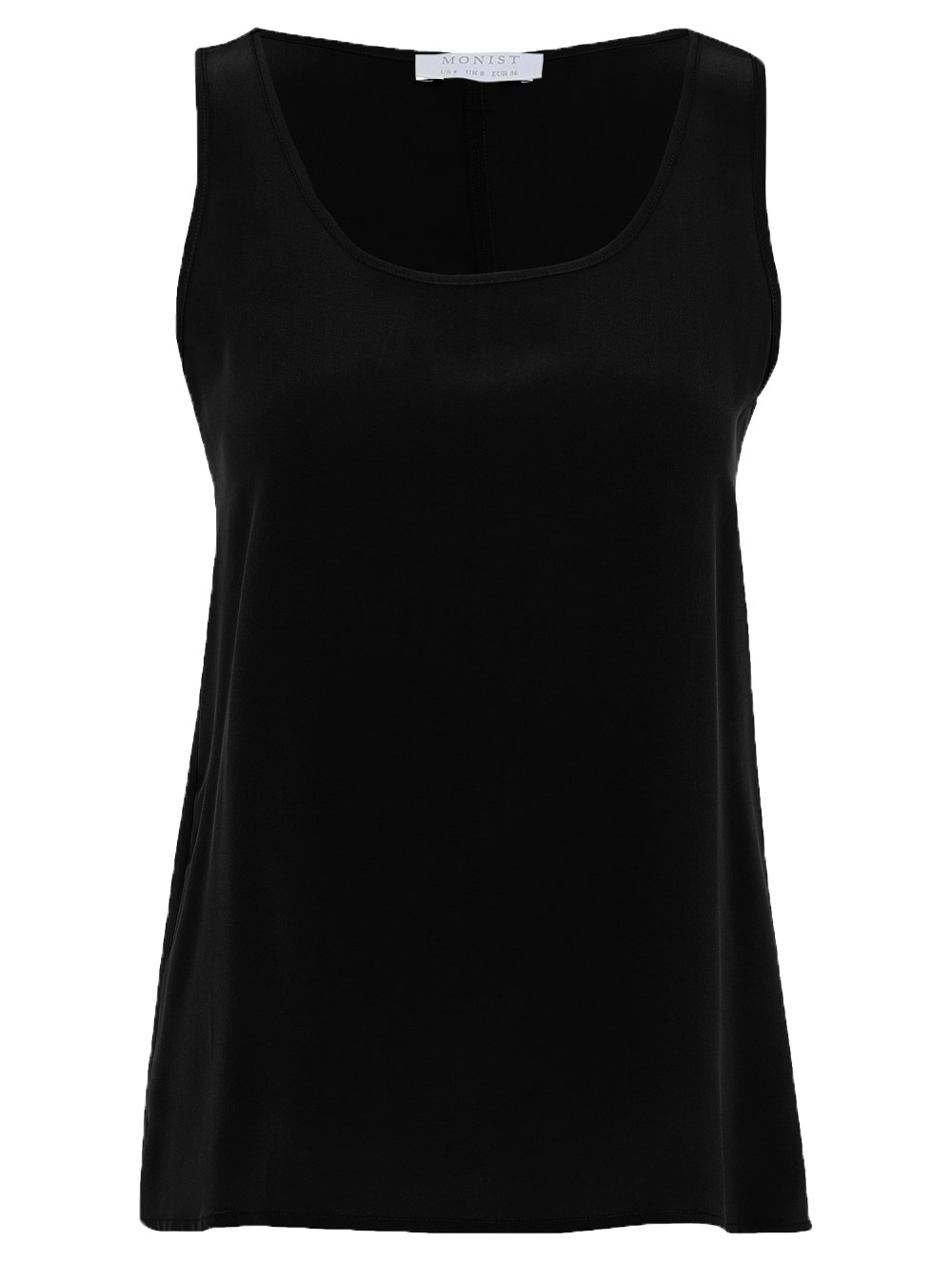 Silk Camisole in Black Colour