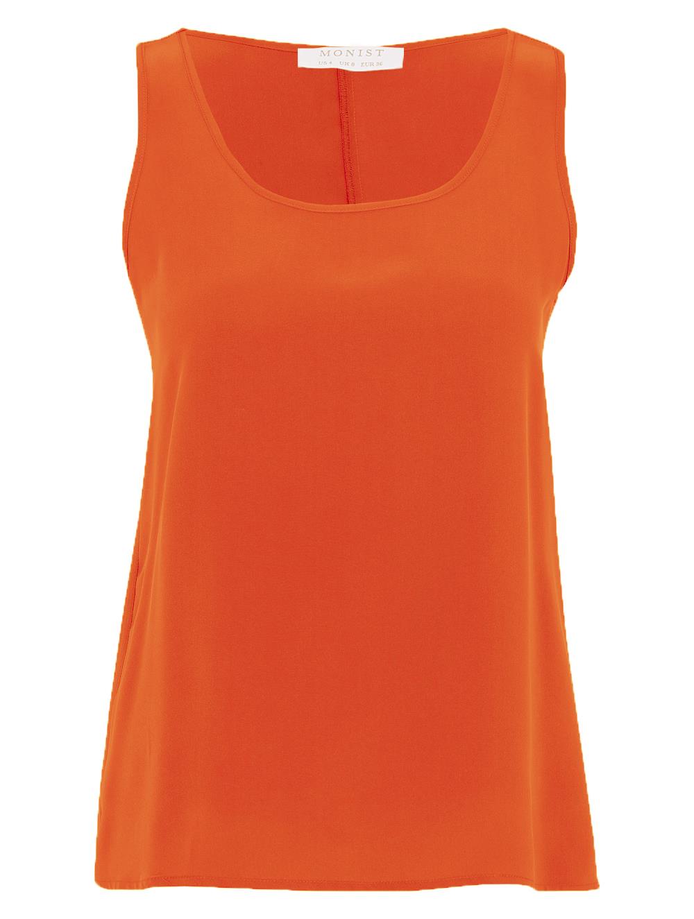 Silk Camisole in Coral Colour RK 72