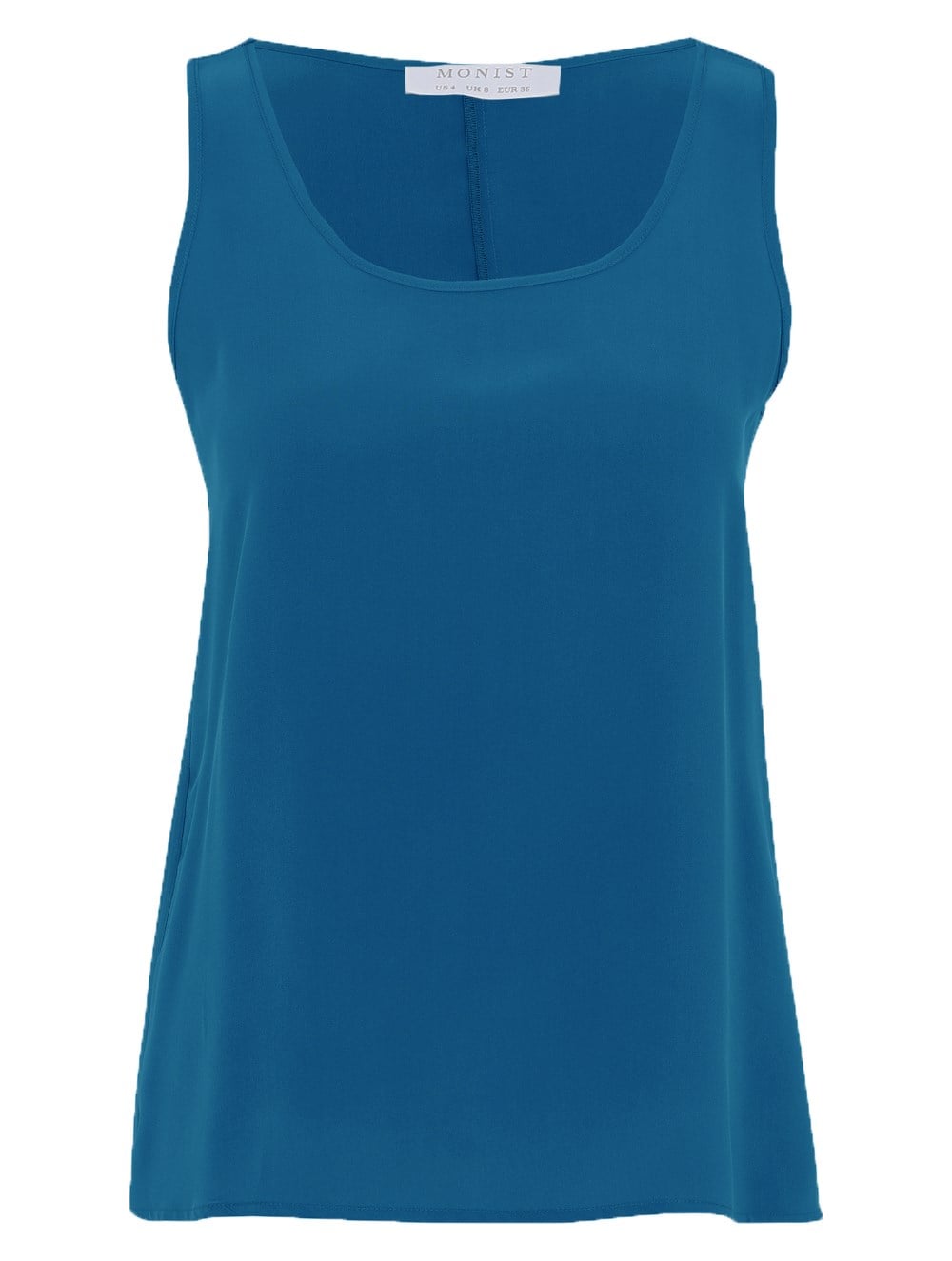 Silk Camisole in Petroleum Blue Colour RK 19