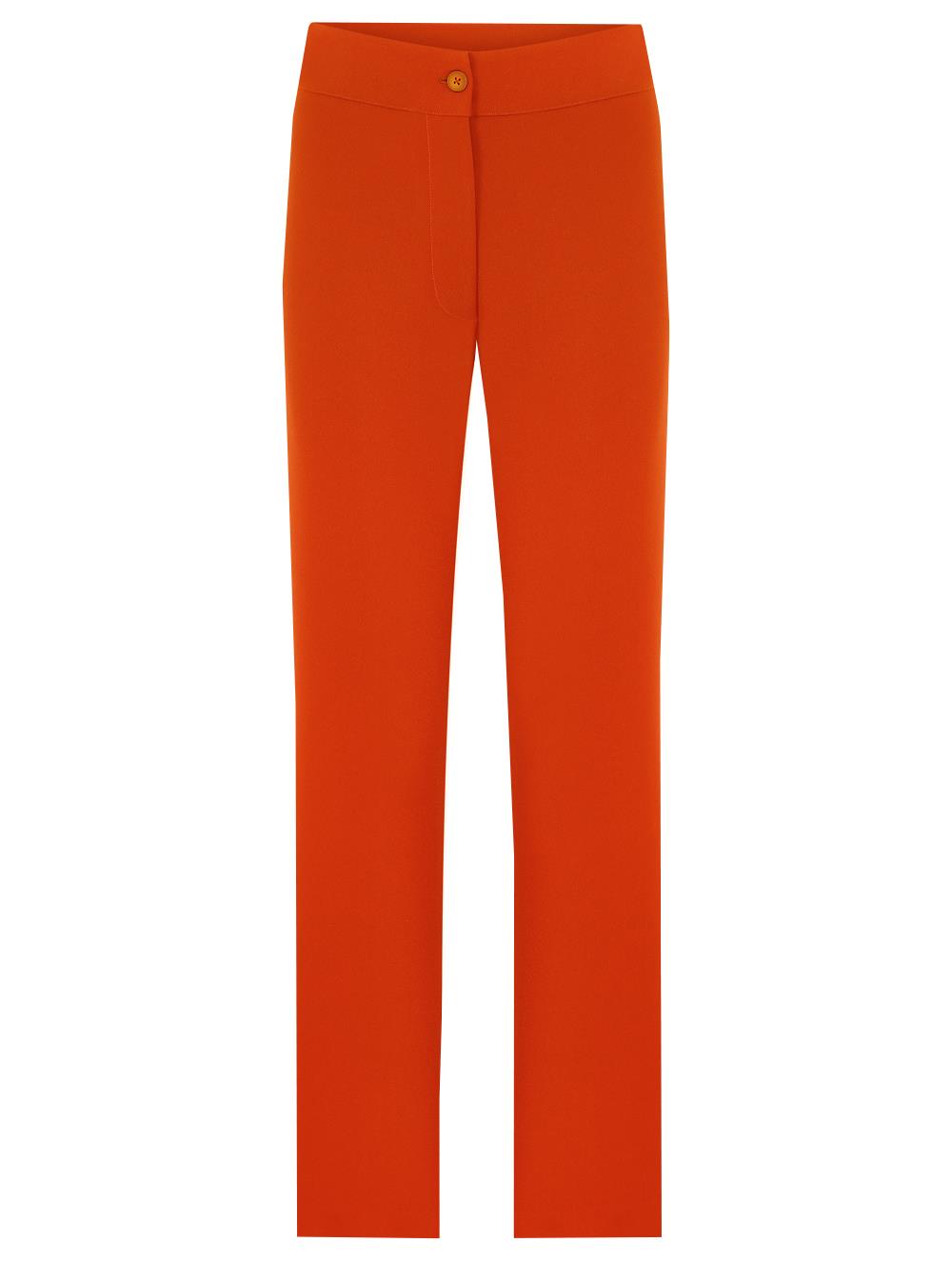 Straight Leg Pant in Coral Colour RK 203