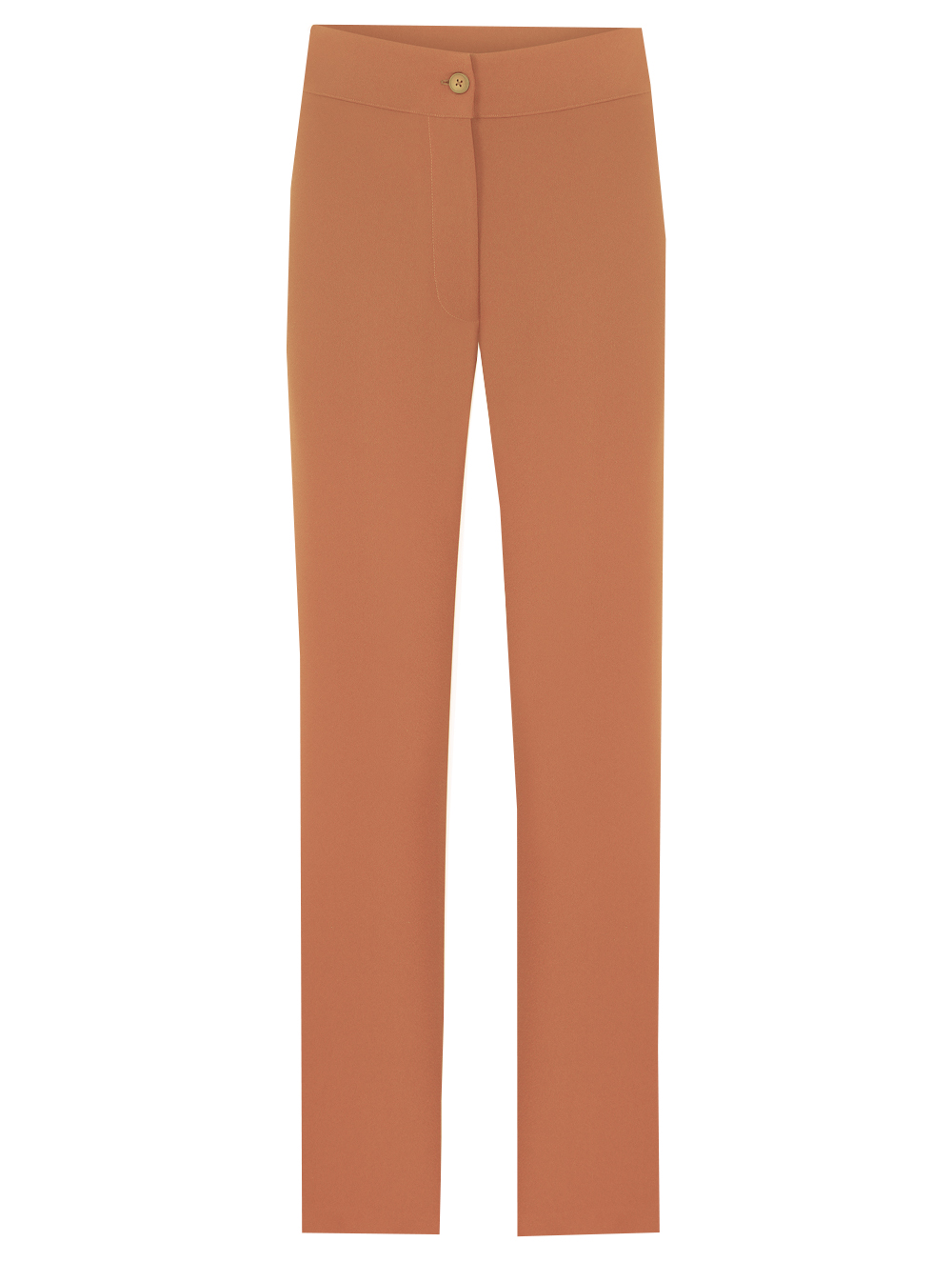 Straight Leg Pant in Peach-Salmon Colour RK 205