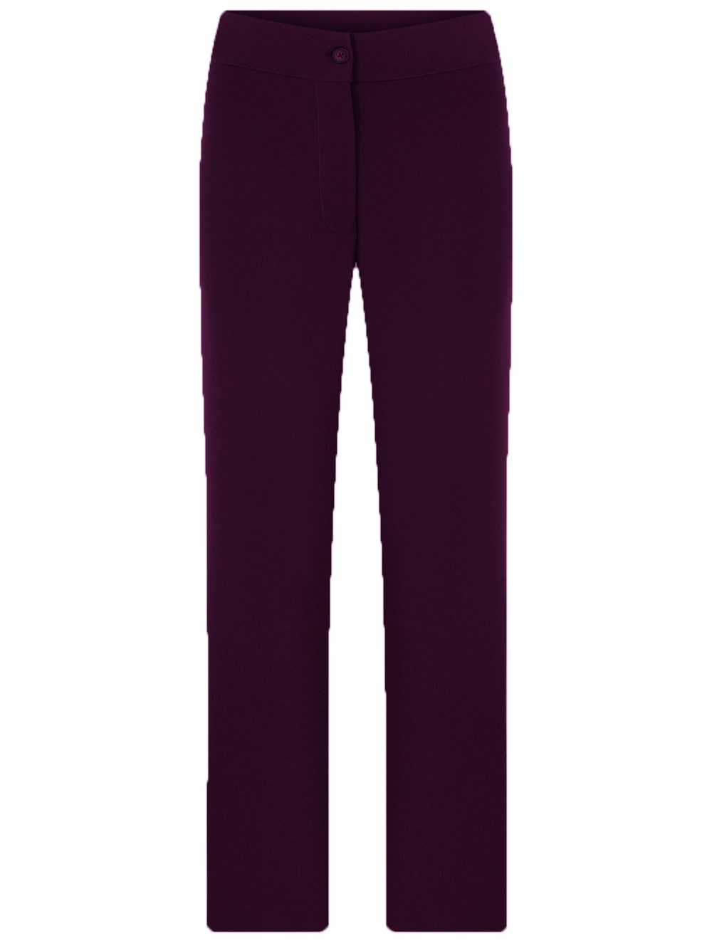 Straight Leg Pant in Plum Colour