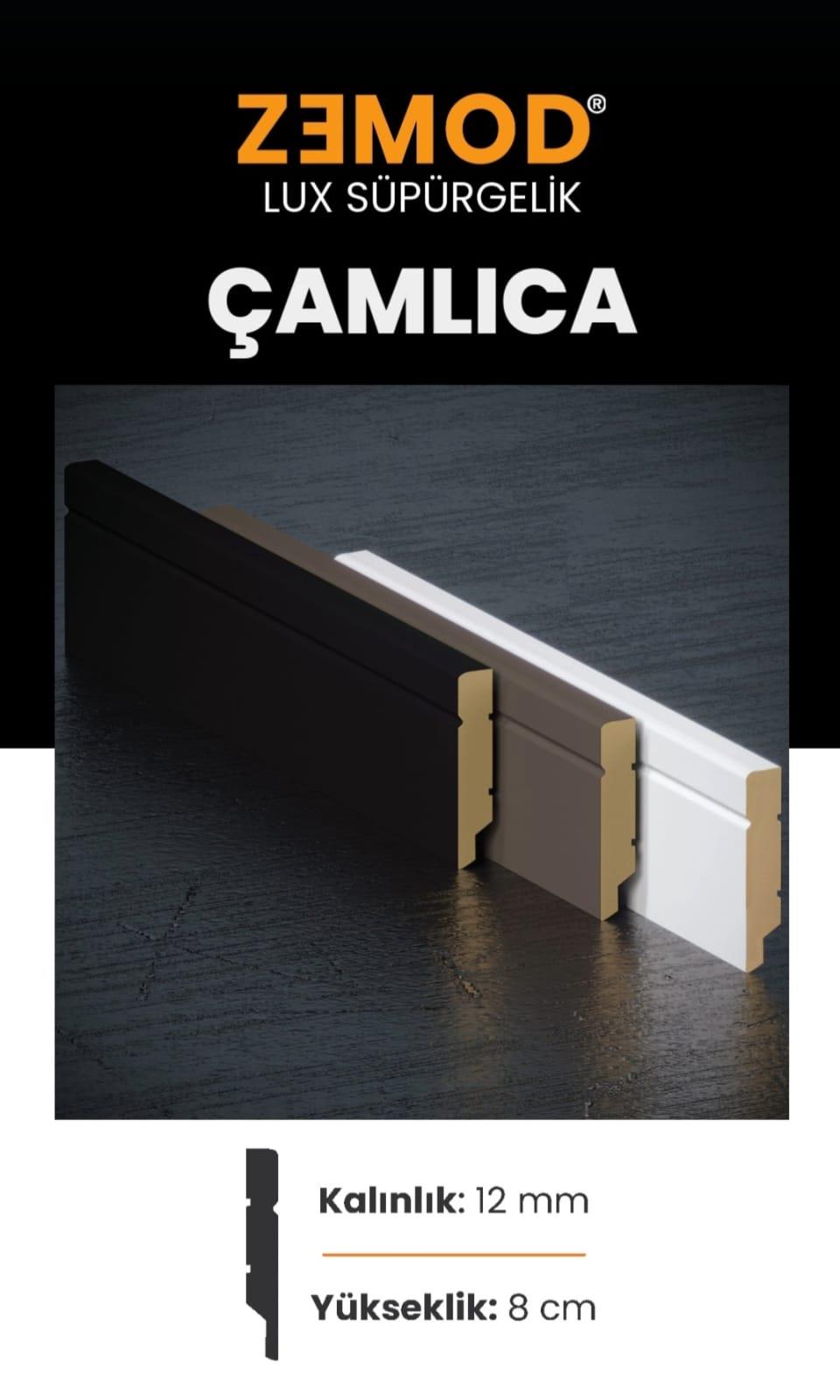 Zemod 8cm  Çamlıca Pvc Süpürgelik