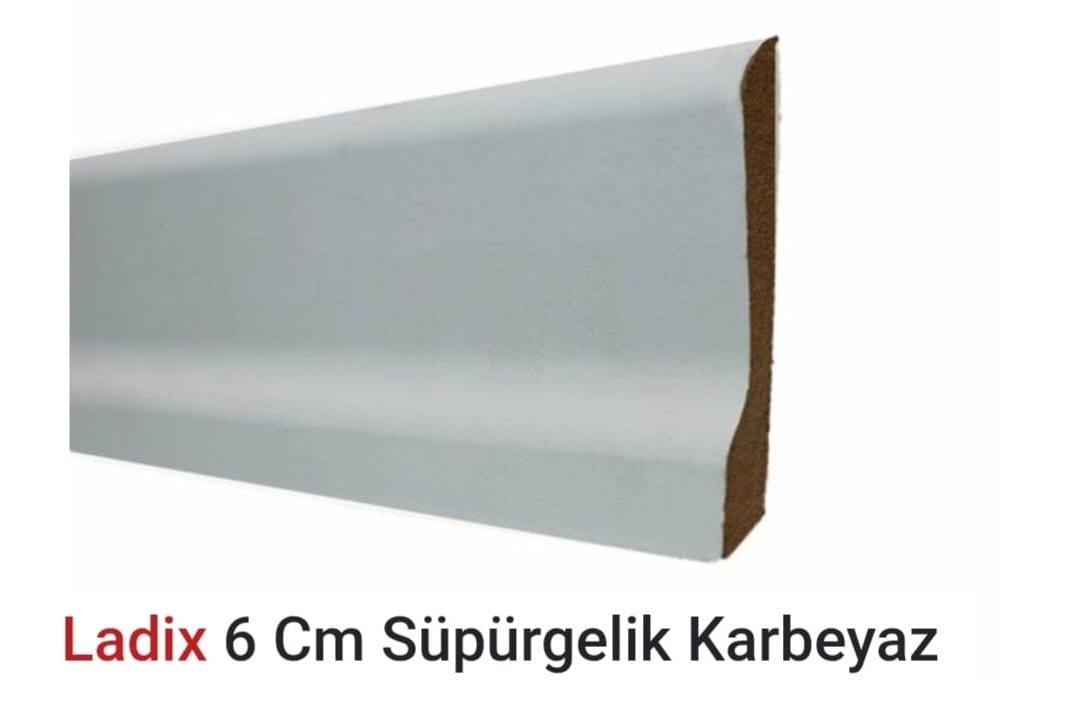 8cm Süpürgelik KARBEYAZ