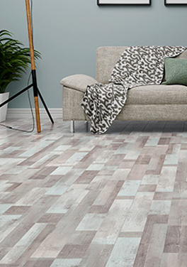 Çamsan Modern Derzli Mavi Çam Laminat Parke