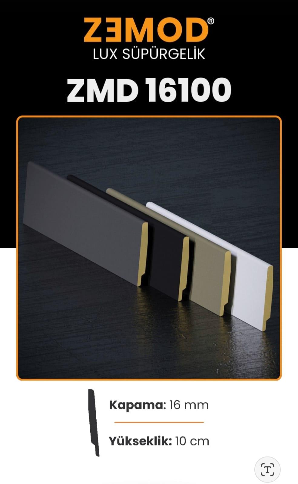 Zemod 10cm ZMD16100 Pvc Süpürgelik