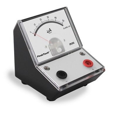 205-01 Analog Ölçü Aleti 0...50µA