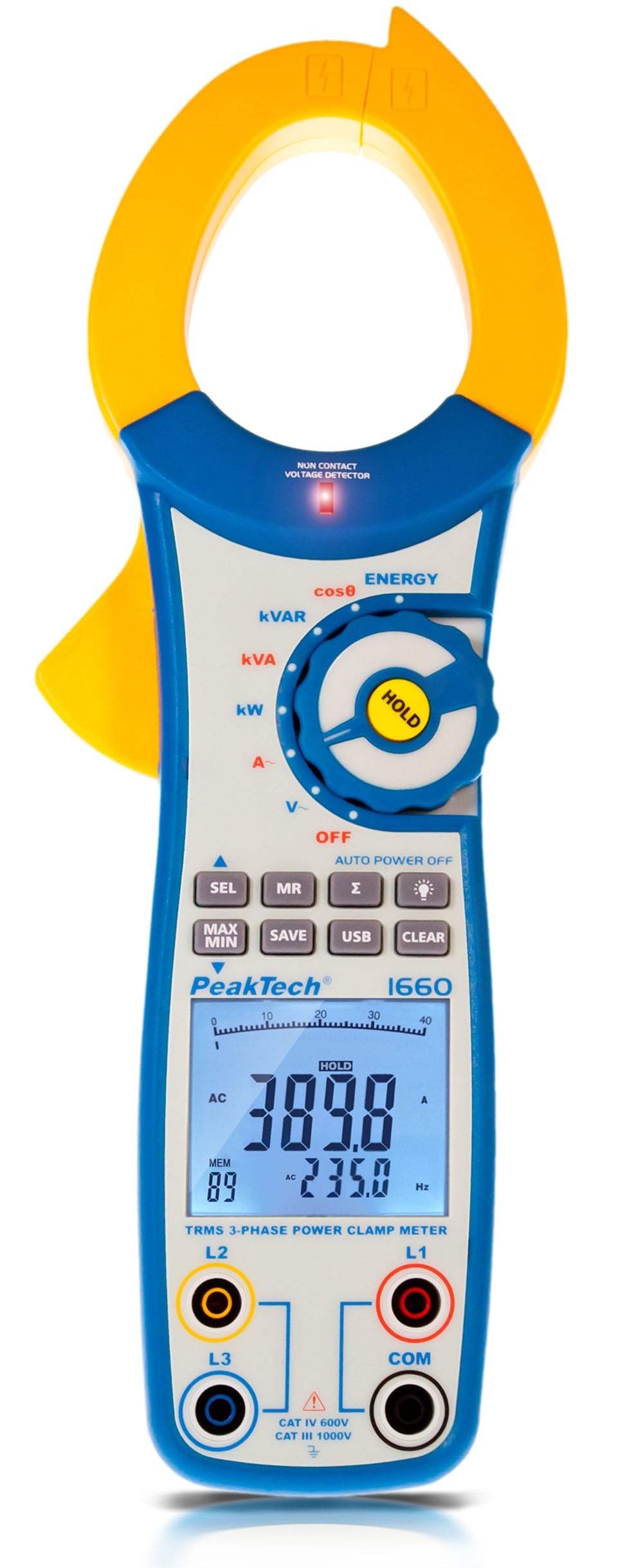 P1660 Güç Ölçer Pensampermetre AC 