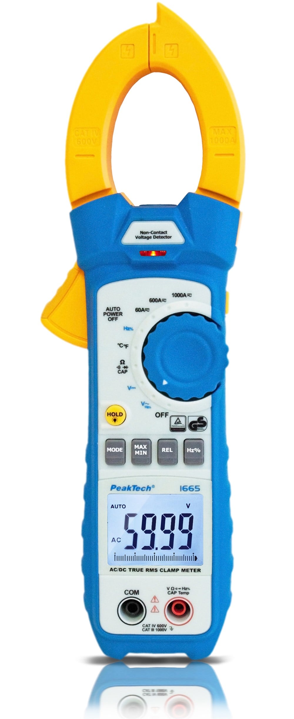 P1665 Dijital Pensampermetre 1000 A ~ AC/DC