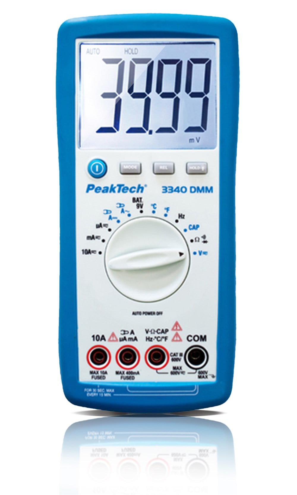 P3340 Dijital Multimetre 4.000 Sayım~600V AC/DC~10A AC/DC