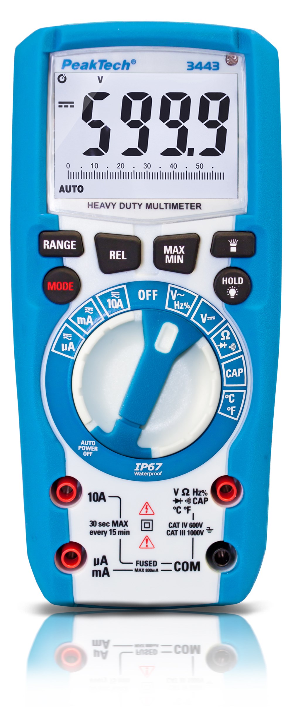 P3443 Dijital Multimetre 6.000 Sayım~1000V AC/DC