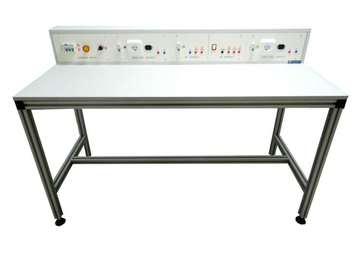 COK-001 Enerji Üniteli Laboratuvar Masası