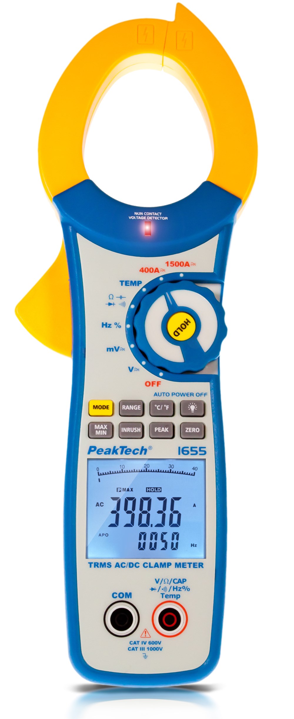 P1655 Dijital Pensampermetre 40,000 sayım 1500 A ~ AC/DC True RMS