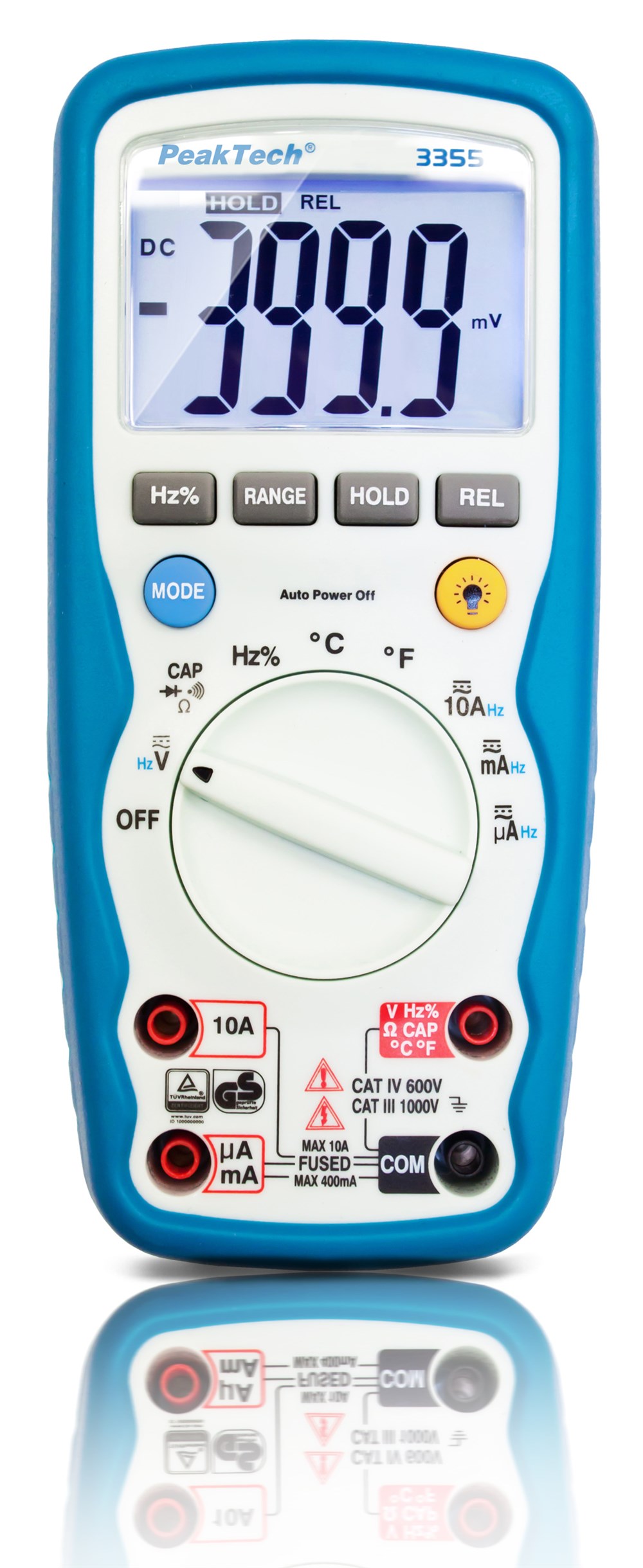 P3355 Dijital Multimetre 4.000 Sayım~1000V AC/DC~10A AC/DC