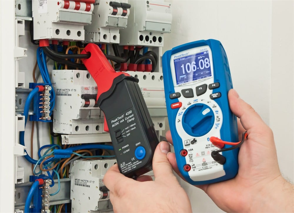 P4250 Multimetre için Pensampermetre Adaptörü 60 A ~ AC/DC  