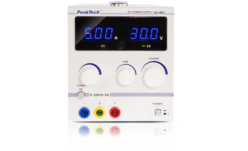 P6140 Linear Güç Kaynağı 0 - 30 V/0 - 5 A DC
