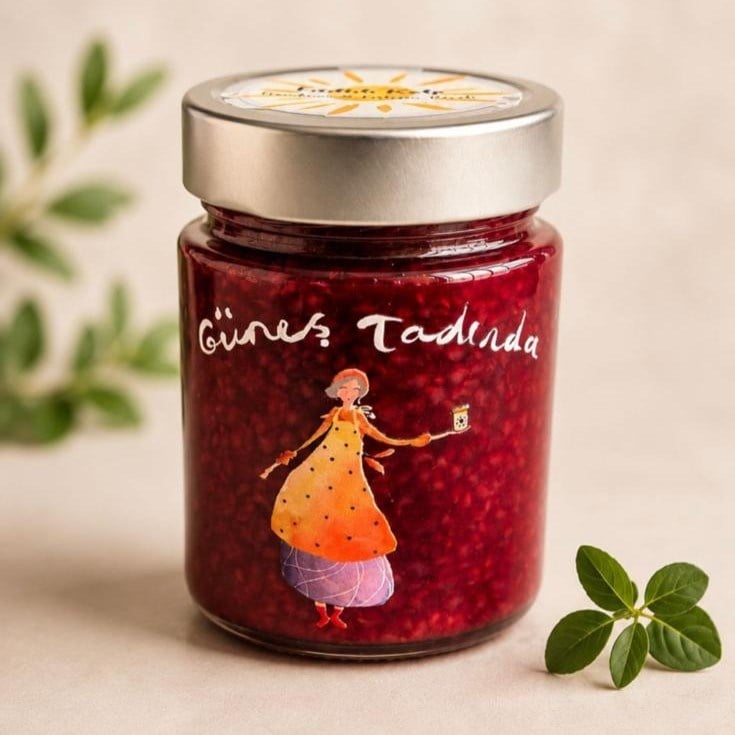 FRAMBUAZ&FESLEĞEN REÇELİ - 400 GR