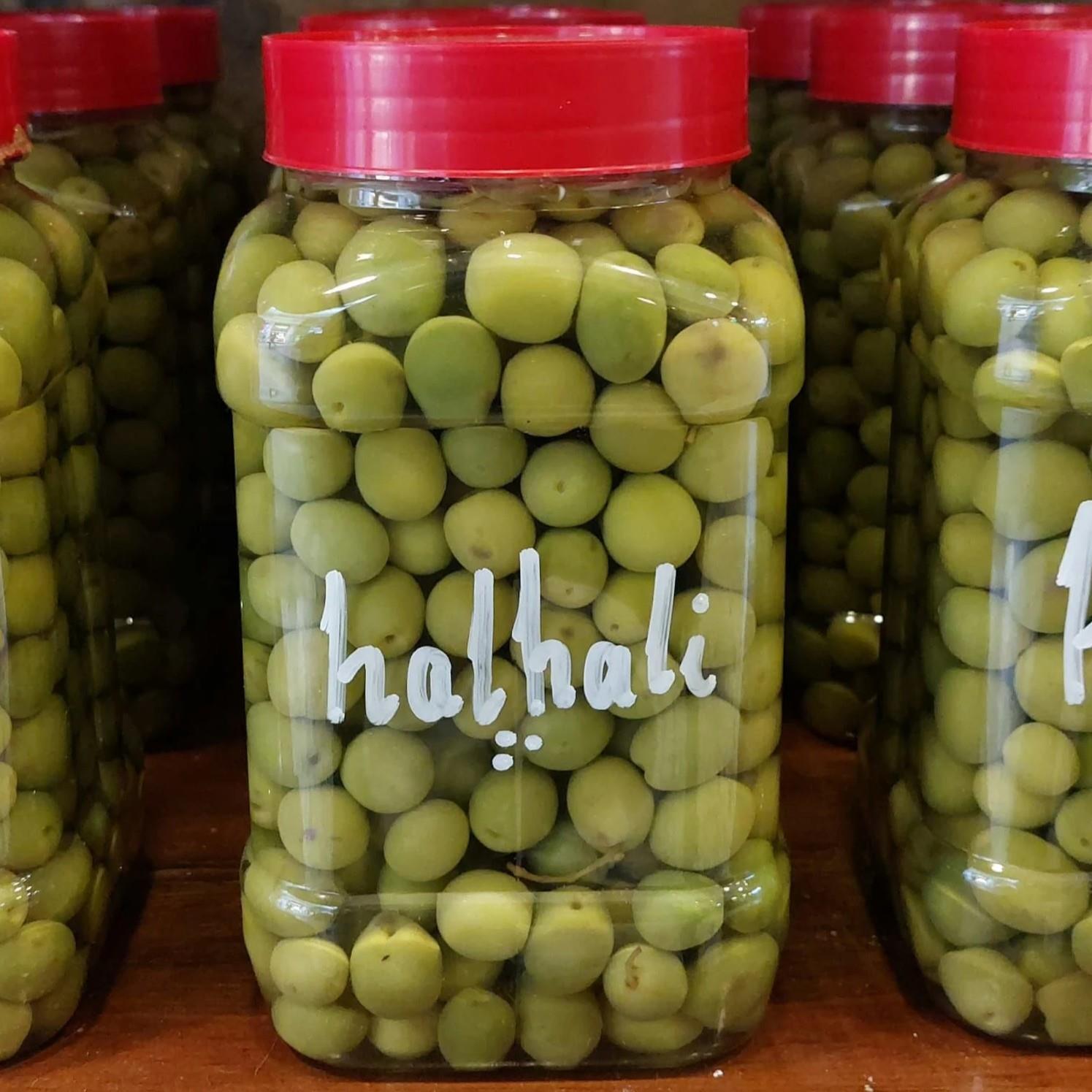 HALHALI YEŞİL ZEYTIN - 1 KG