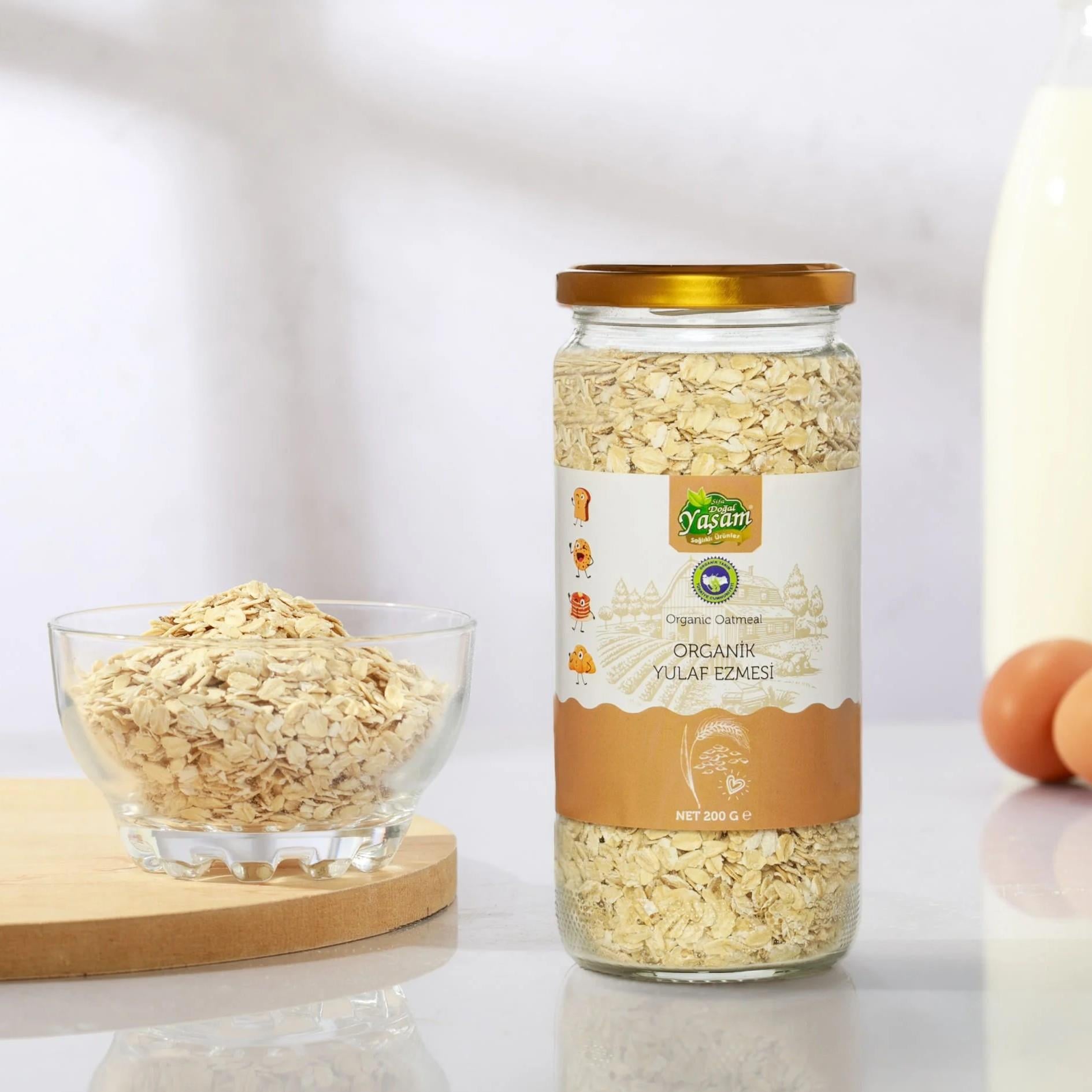 ORGANİK YULAF EZMESİ - 200 GR
