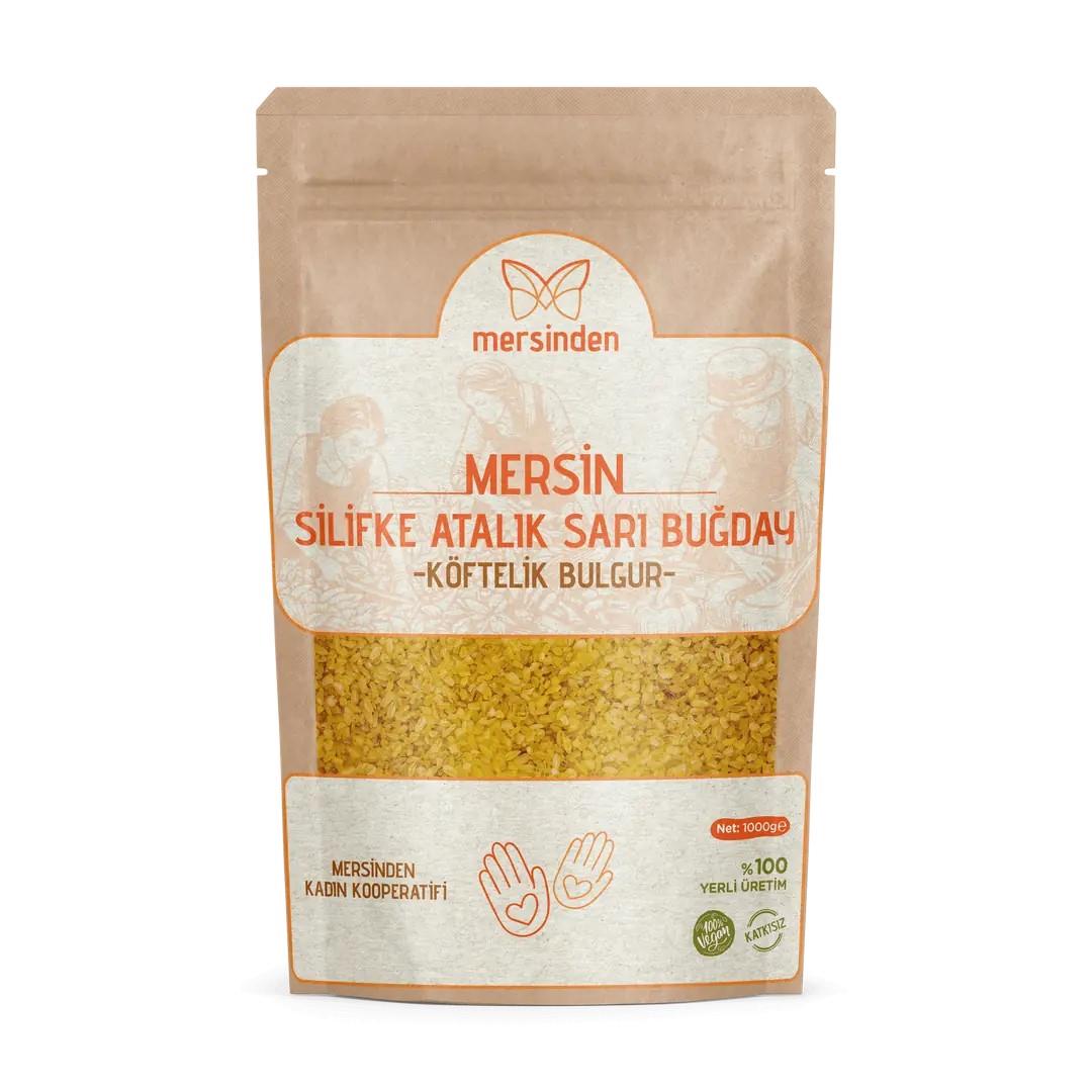 Silifke Atalık Sarı Buğday Köftelik Bulgur - 1 KG