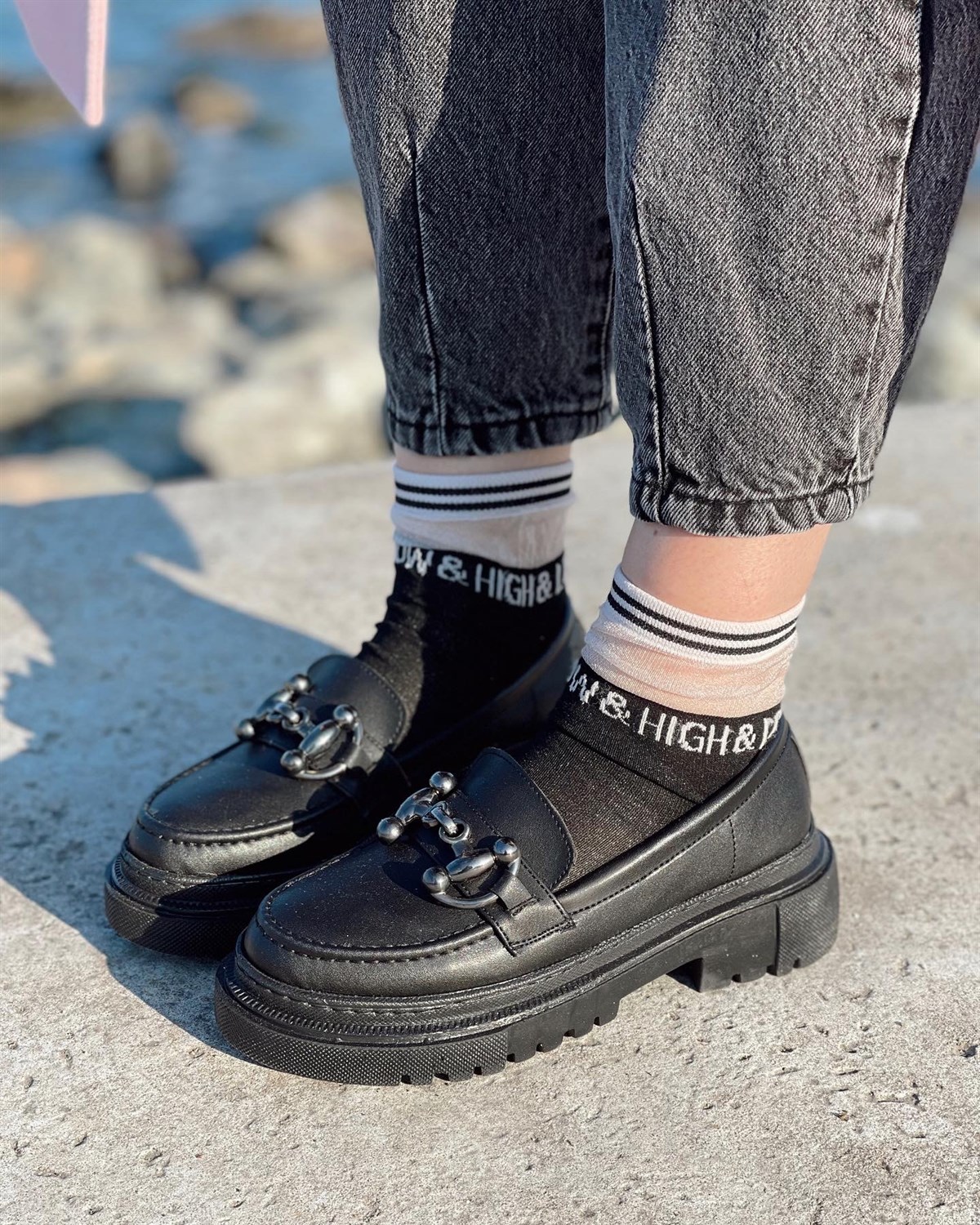 BabetNONWOVENMETAL TOKA DETAY LOAFER BABET