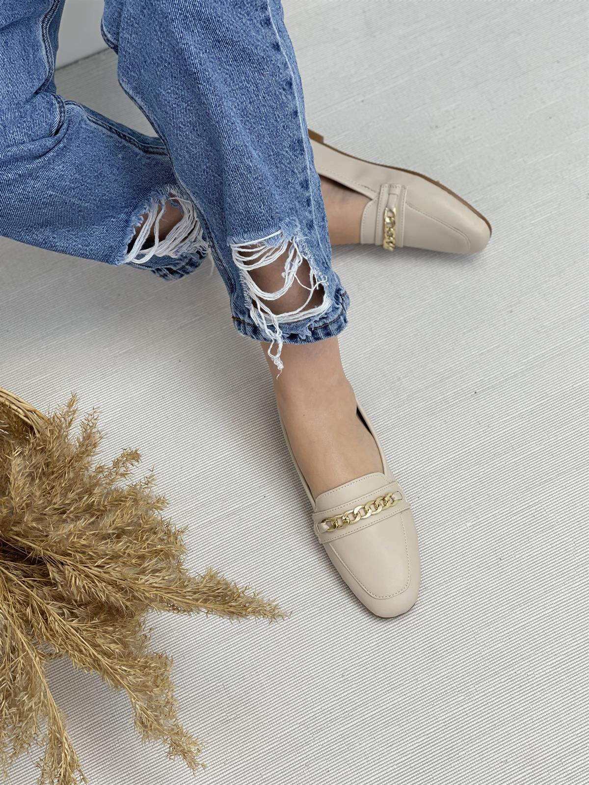 BabetKubra ShoesZİNCİRLİ BABET