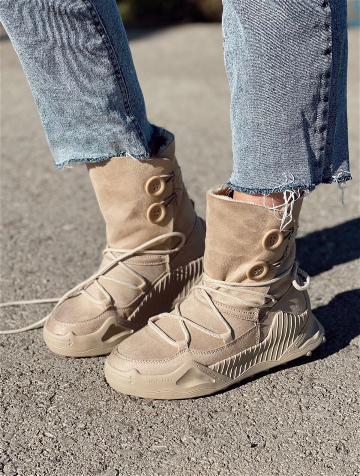 BotNONWOVENDüz Çivili Taban Spor Bot