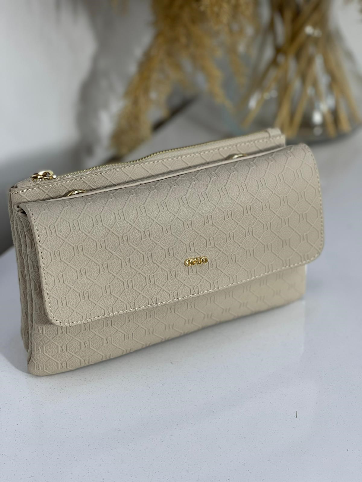 ÇANTANONWOVENKabartma Kumaş Yatay Form Çanta