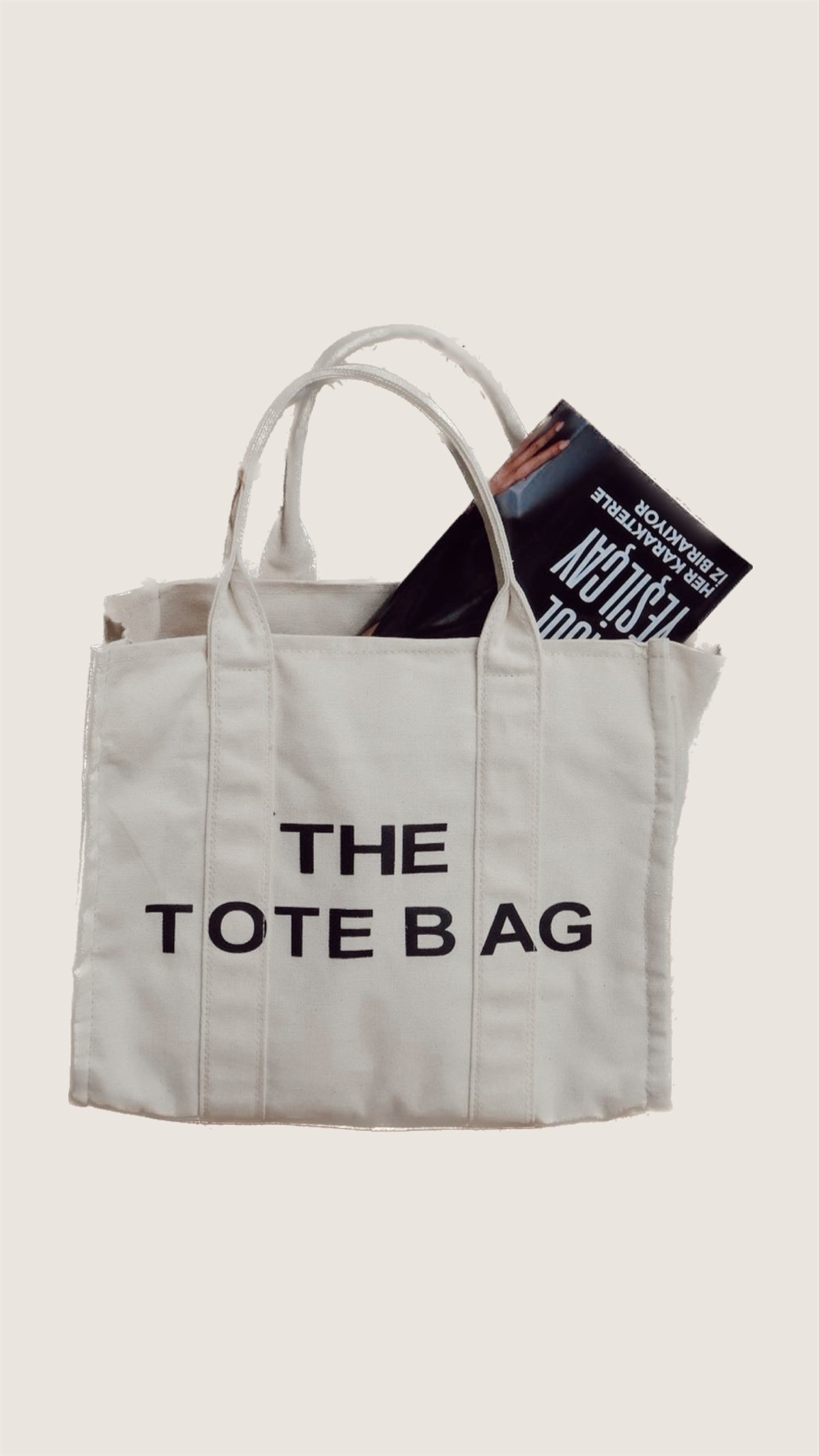 ÇANTANONWOVENKANVAS THE TOTE BAG BASKILI ÇANTA