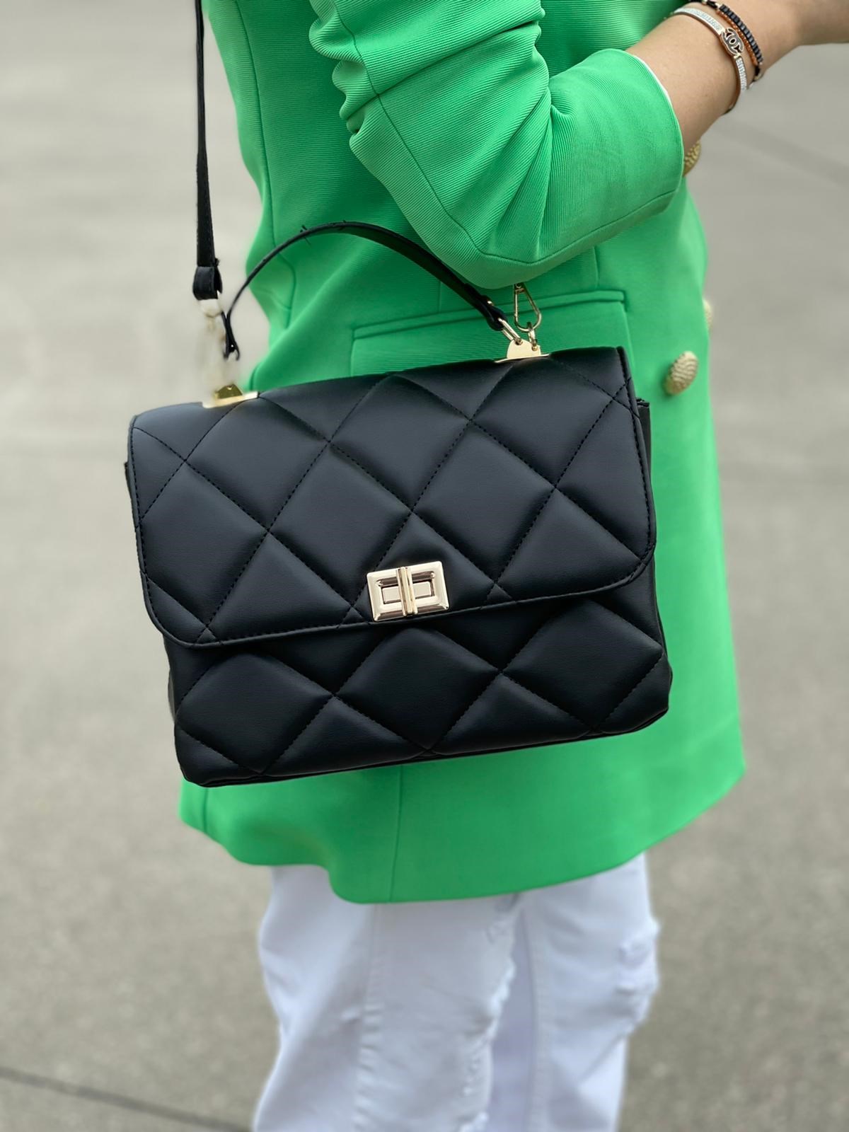 ÇANTANONWOVENKare Form Dikişli Çanta