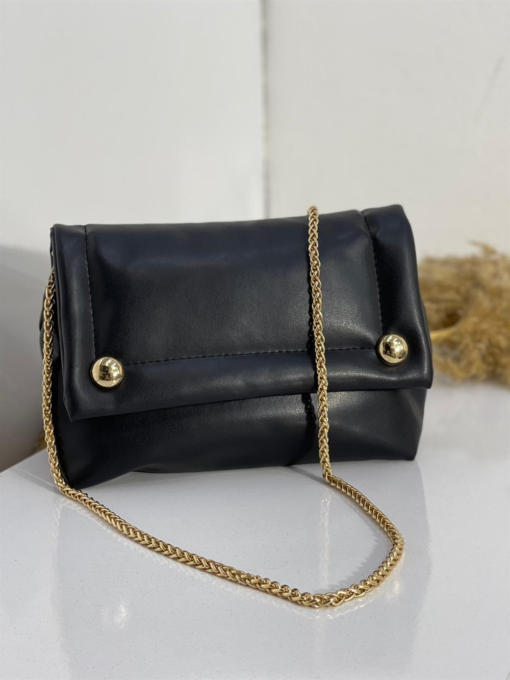 ÇANTANONWOVENPuf Çanta Premium Zincirli