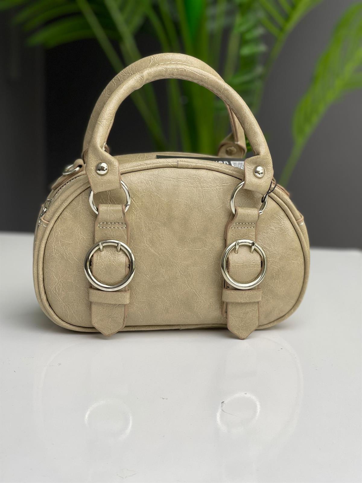 ÇANTARUGAN BEJ KISA VE UZUN ASKI SEÇENEKLİ KADIN ÇANTA