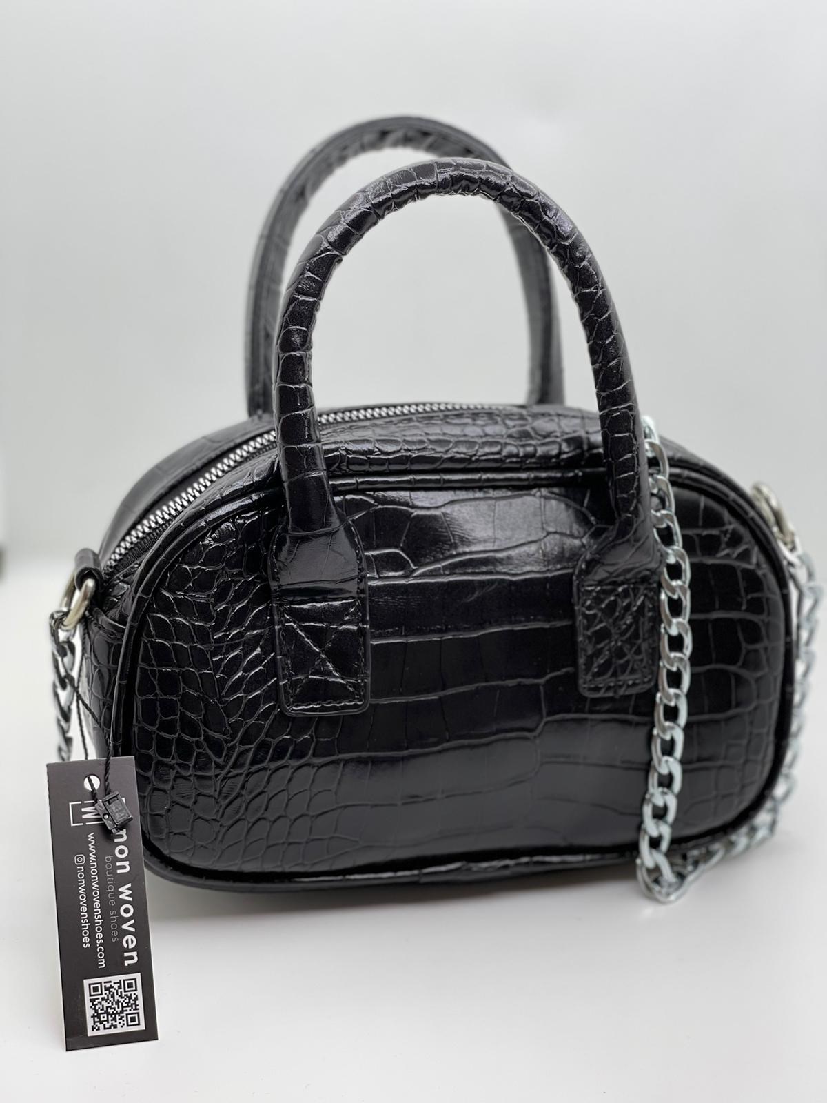 ÇANTANONWOVENRUGAN ÇİFT KULPLU ÇANTA