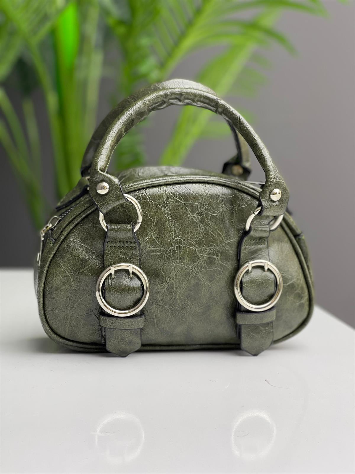 ÇANTARUGAN YEŞİL KISA VE UZUN ASKI SEÇENEKLİ KADIN ÇANTA