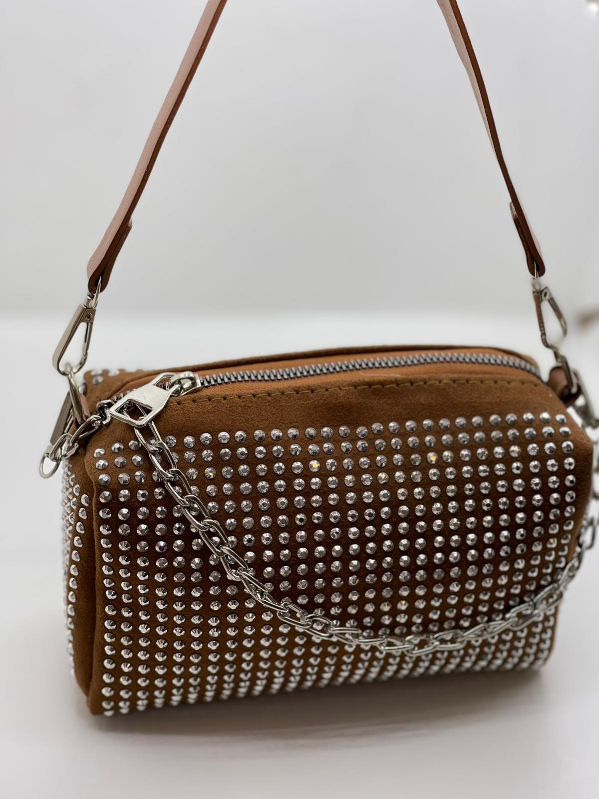 ÇANTANONWOVENTAŞLI SİLİNDİR ÇANTA