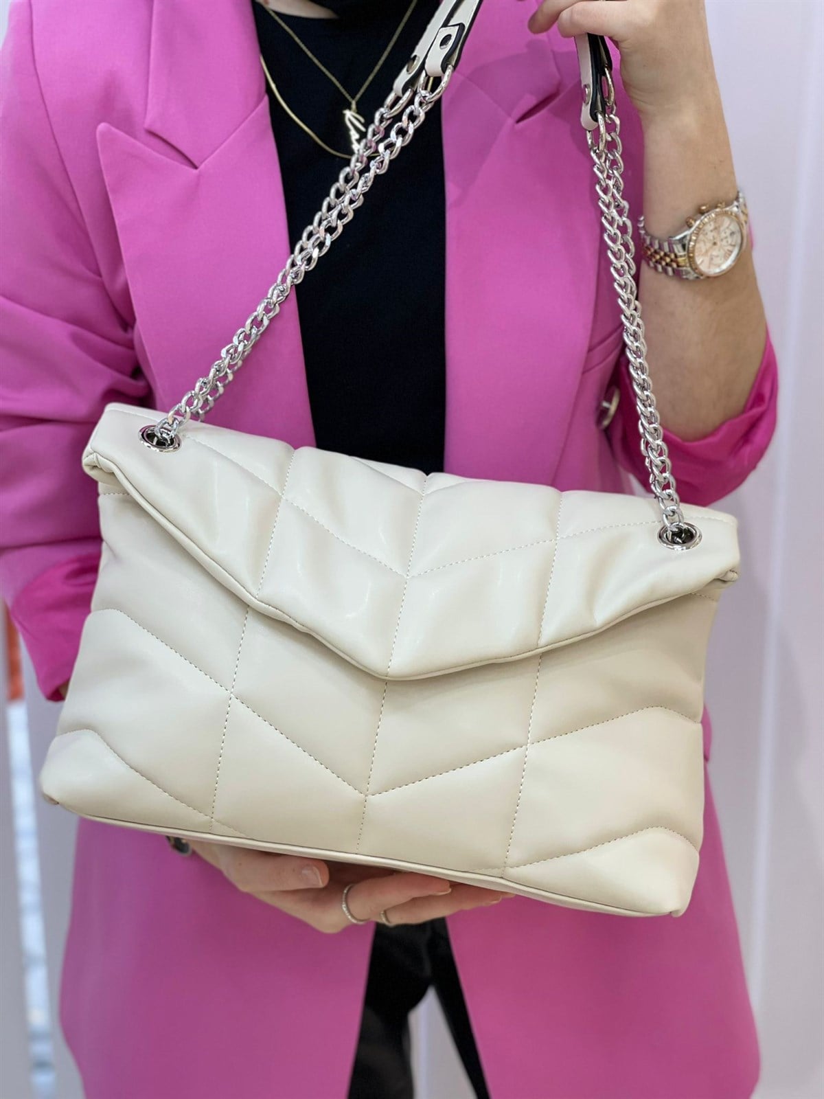 ÇANTANONWOVENZarf Model Çanta