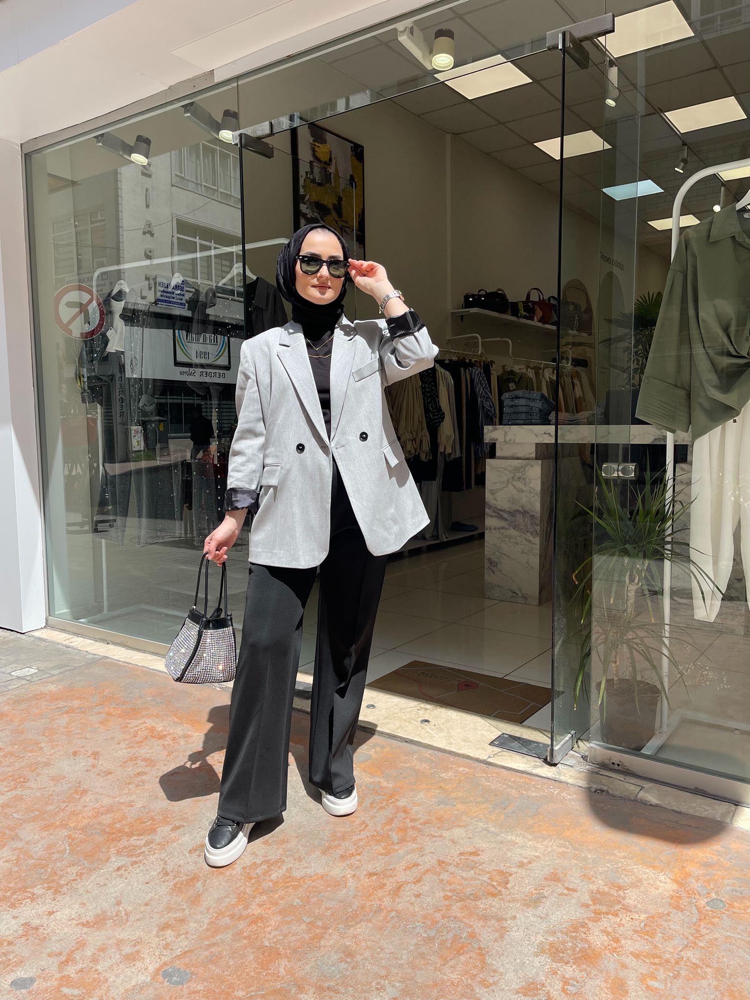 CeketSIRT DETAYLI BLAZER 