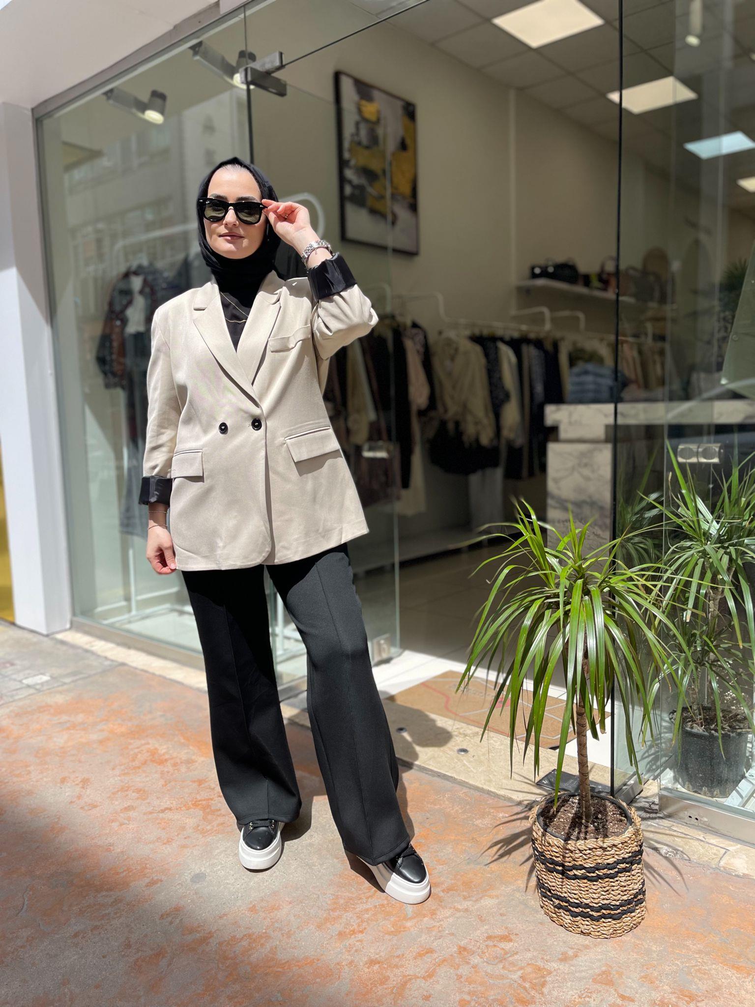 CeketSIRT DETAYLI BLAZER 