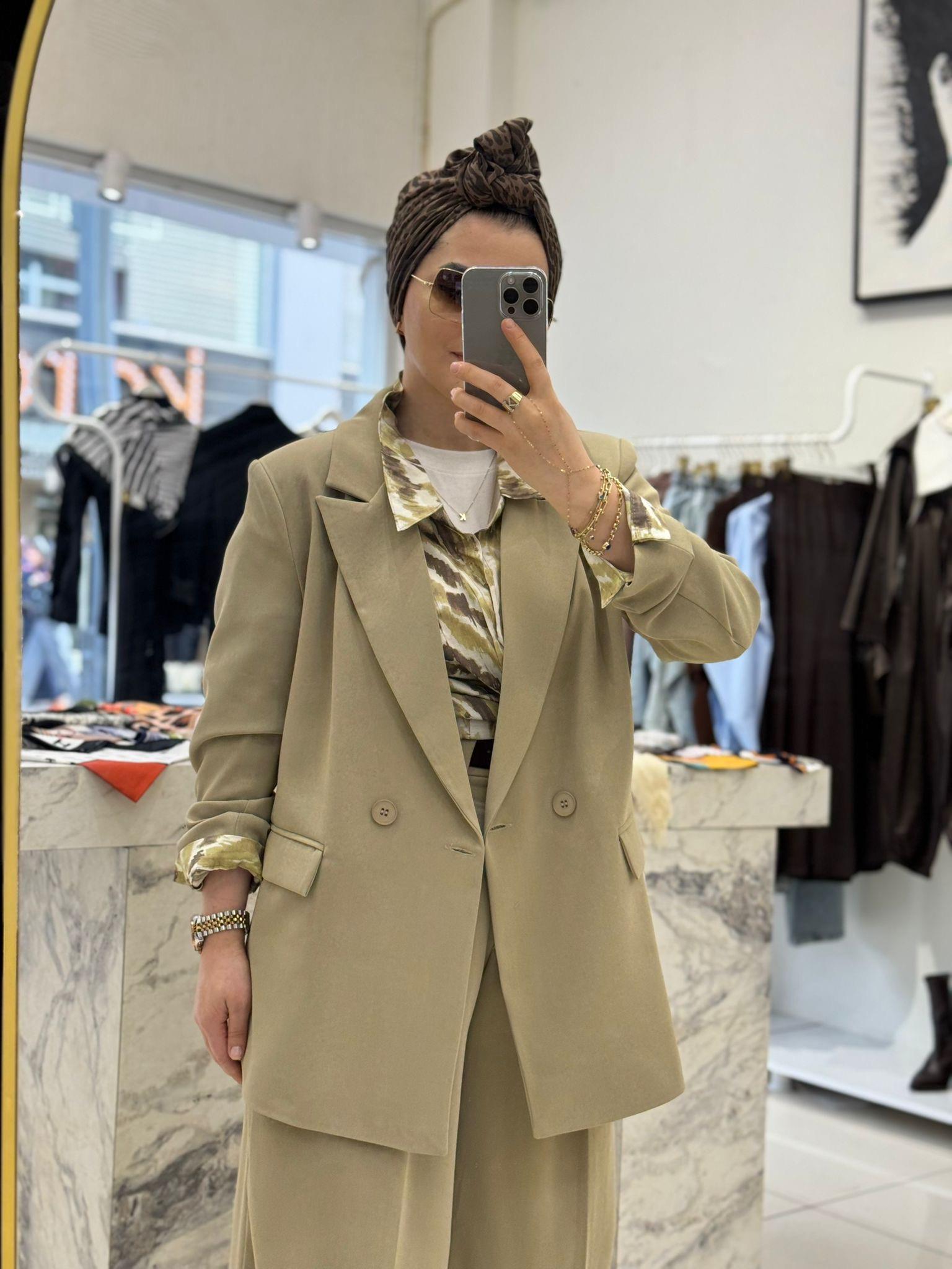 CeketVİSKON KRUVAZE BLAZER