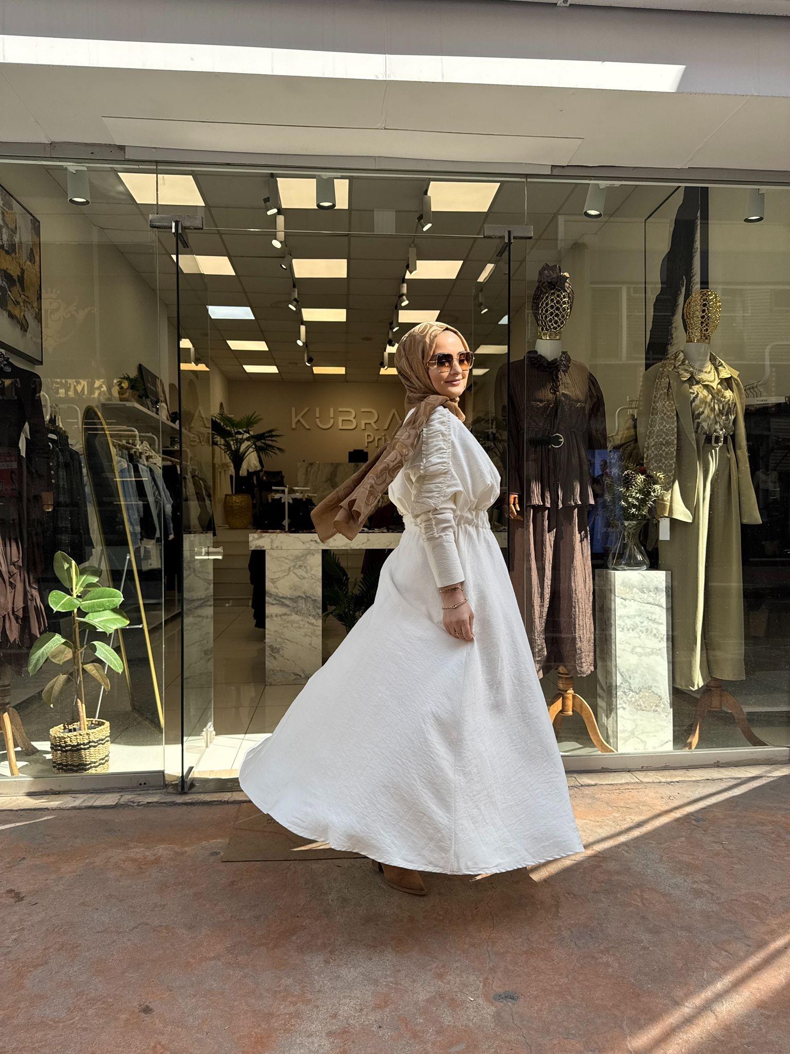 ELBİSECUPRA FERMUARLI  ELBİSE