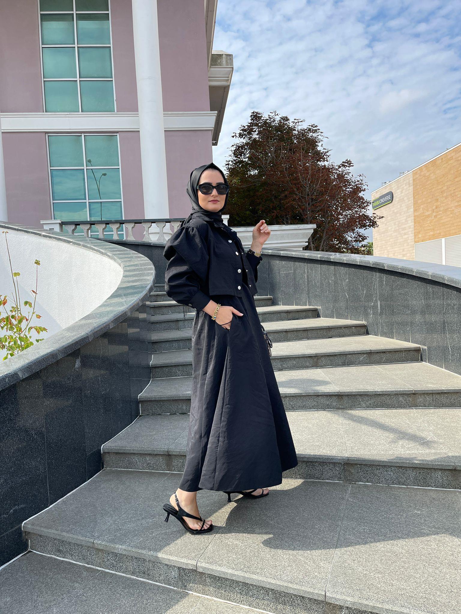 ELBİSEJİLE&MİNİ CEKETLİ DÖRT MEVSİM ELBİSE