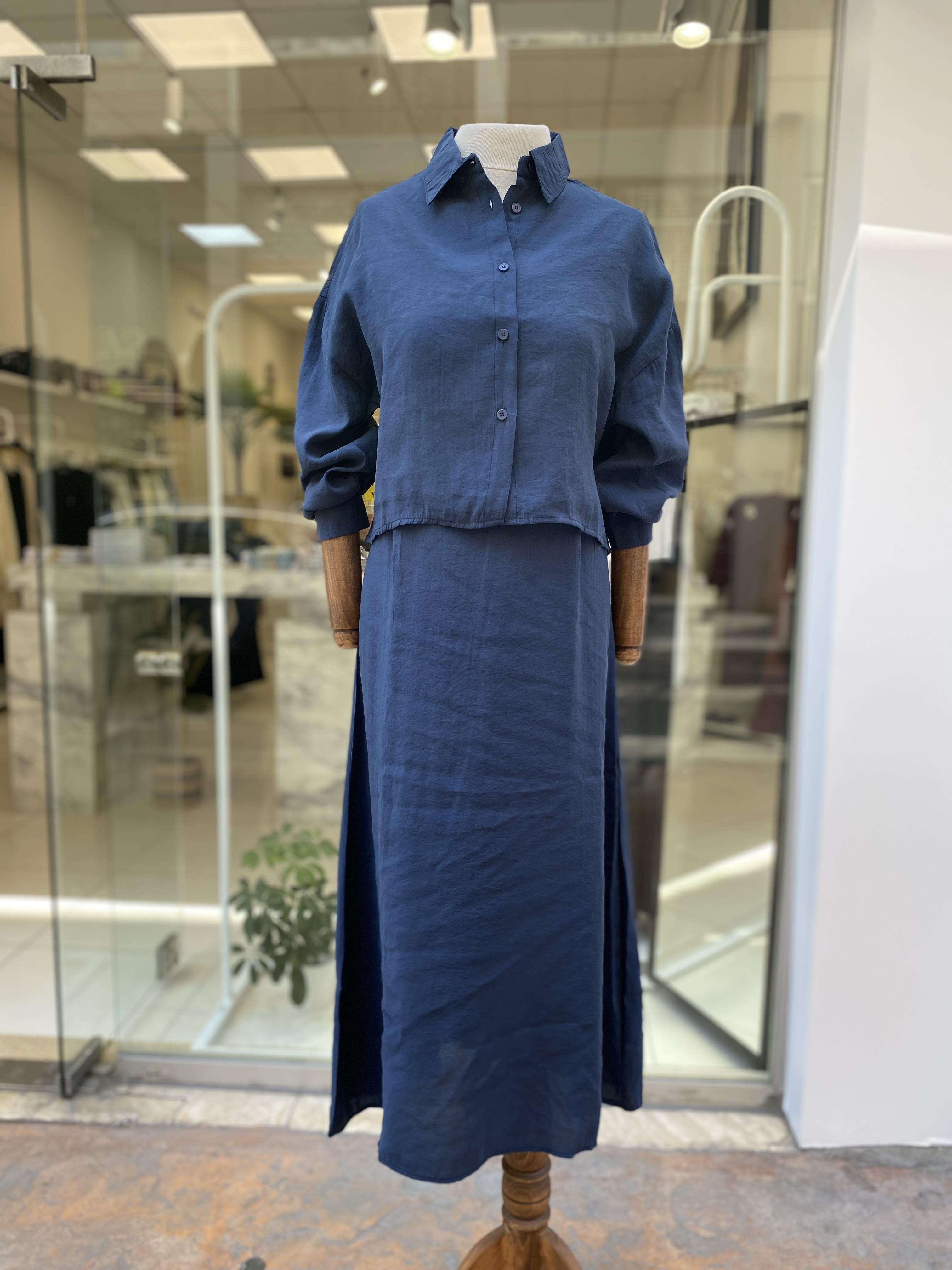 ELBİSETENSEL GÖMLEK ELBİSE TAKIM