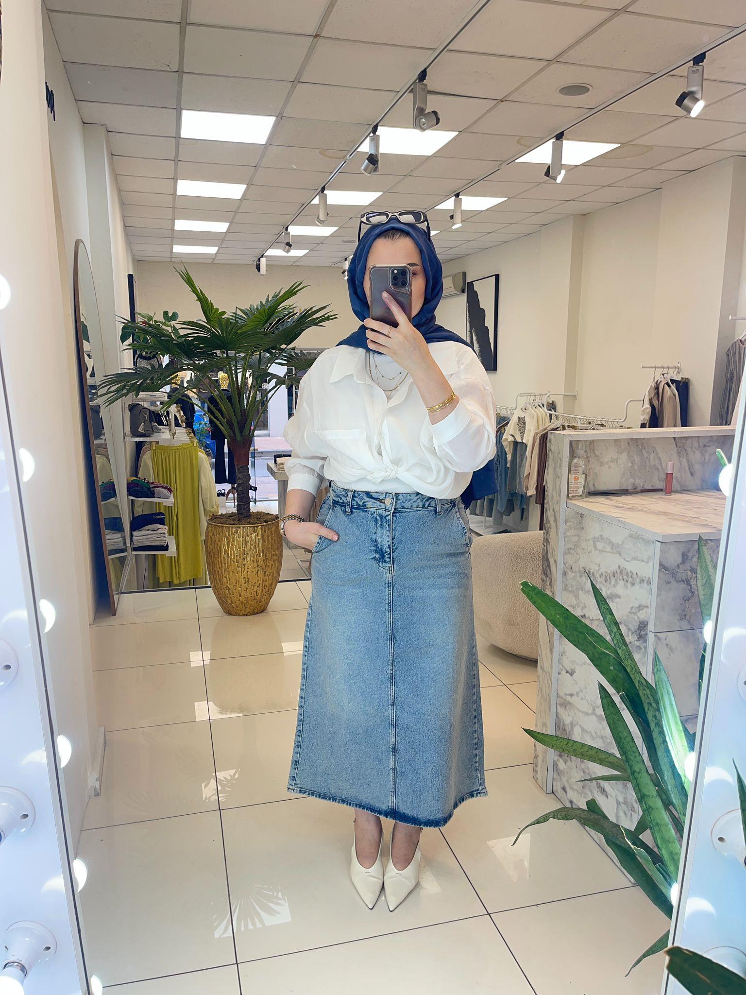 EtekKLASİK KOT ETEK