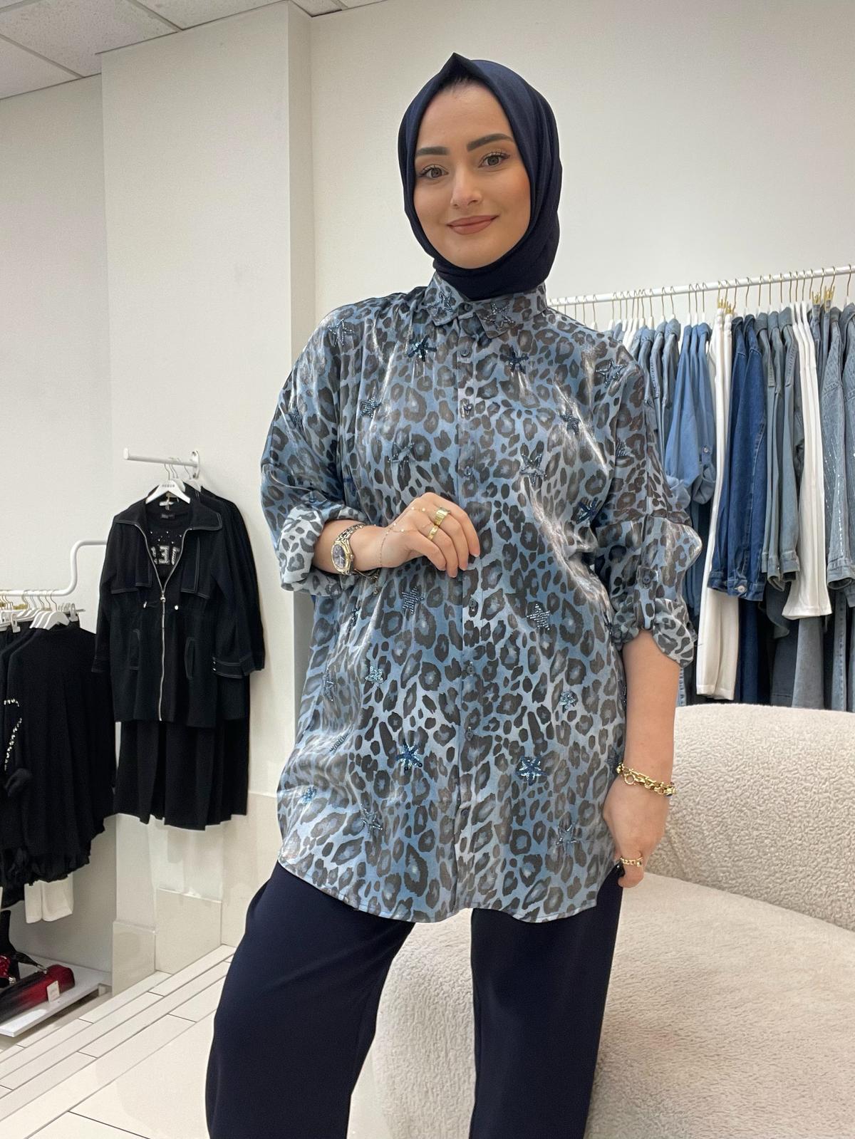 GömlekDESENLİ JAKAR GÖMLEK