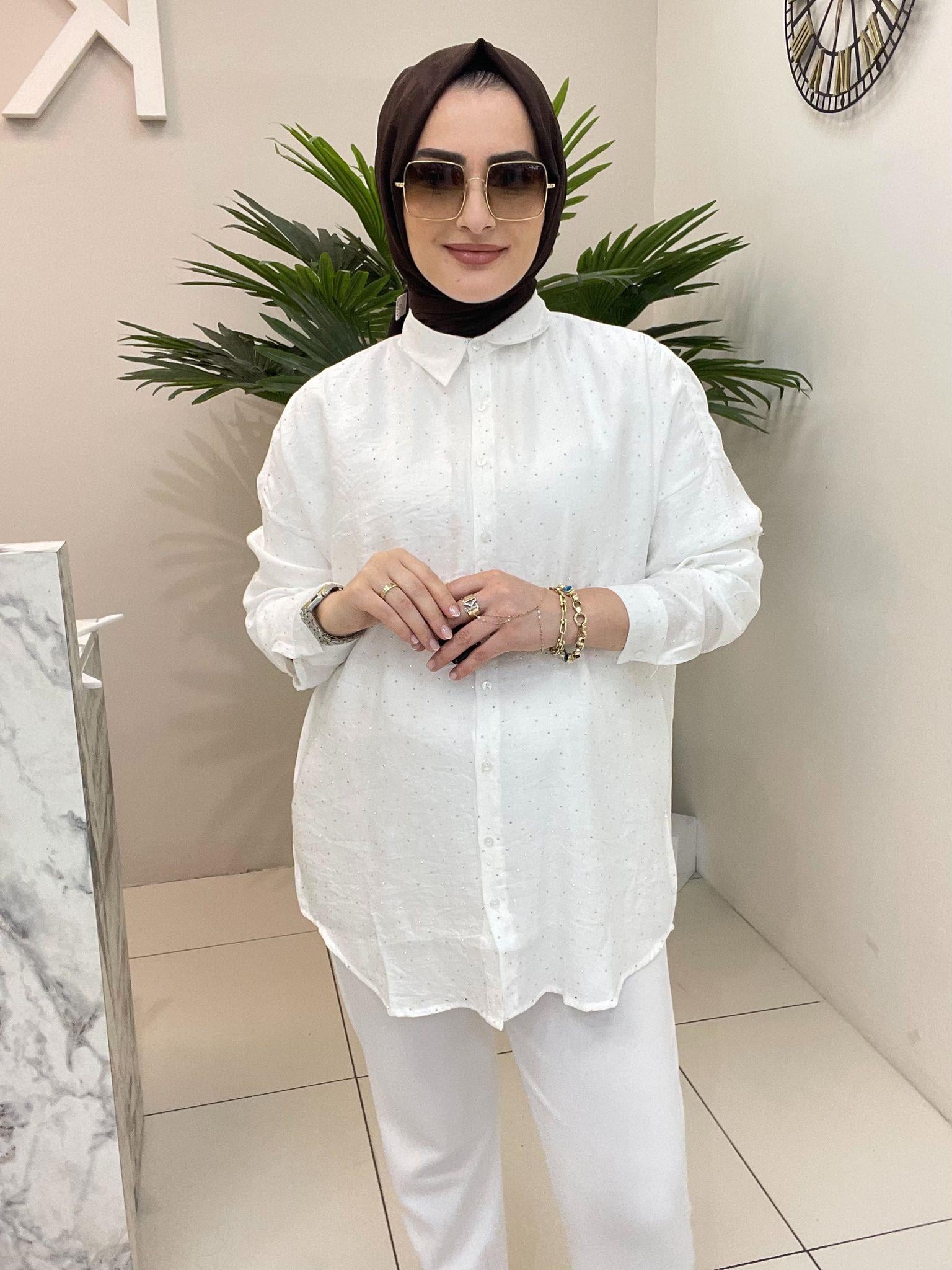 GömlekSERPME TAŞLI AEROBİN GÖMLEK