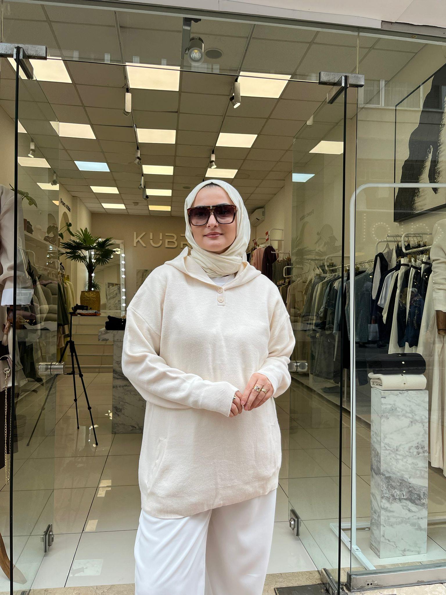 KazakDÜĞMELİ KAPİŞONLU KAZAK