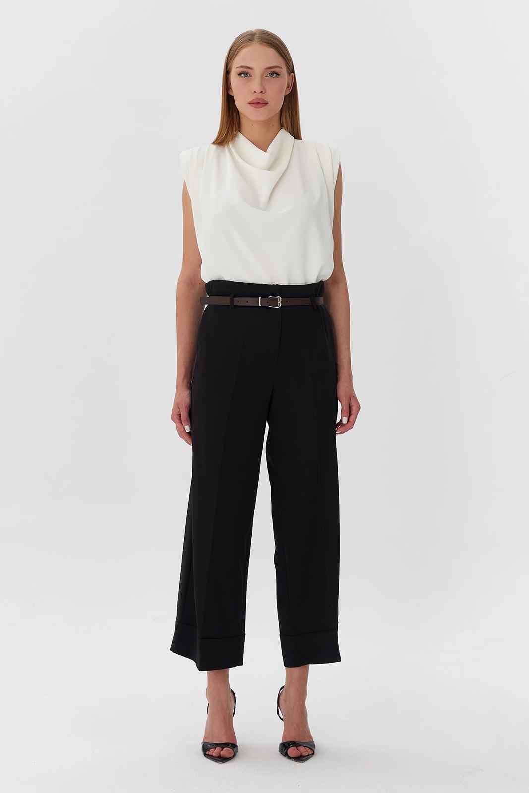 PantolonKEMERLİ CULOTTE PANTOLON 